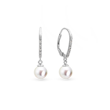 Bar Pearl Earrings