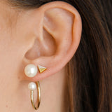 Pearly Fragment Earring