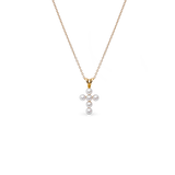 Pearl Cross Necklace