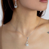 Marquise Teardrop Necklace