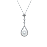 Marquise Teardrop Necklace