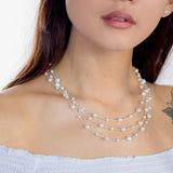 Collier Trio Perles