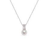 Diamond Mini Bar Necklace