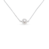 Simple Pearl Necklace